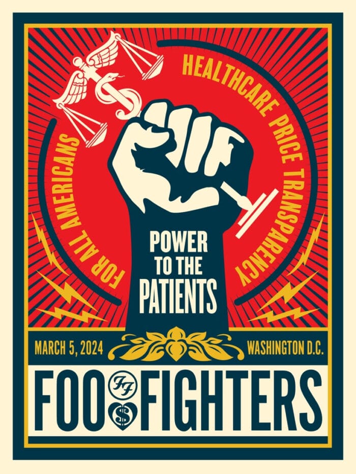 Foo Fighters Outline Power to the Patients Concert in Washington, D.C.
