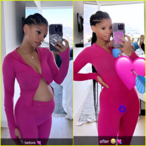 Halle Bailey before and after