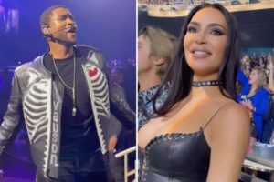 How Kim Kardashian helped Usher bring his 'sexy' to Super Bowl 2024