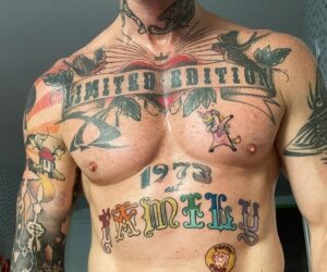 David Bromstad's tattoos