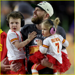 Harrison Butker and his kids