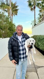 Kevin Costner Posts Cute Pics Of New Puppy Amid Ex-Wife's Romance With His Banker Friend