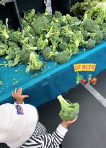 Maralee Nichols shared a rare photo of her son at a farmers market