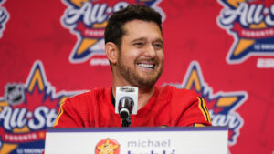 Michael Bublé Was on Mushrooms During the NHL All-Star Game