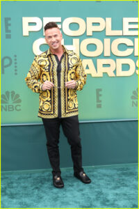 Mike Sorrentino on the Peoples Choice Awards carpet