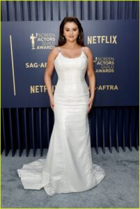 Selena Gomez (Only Murders in the Building) at the SAG Awards