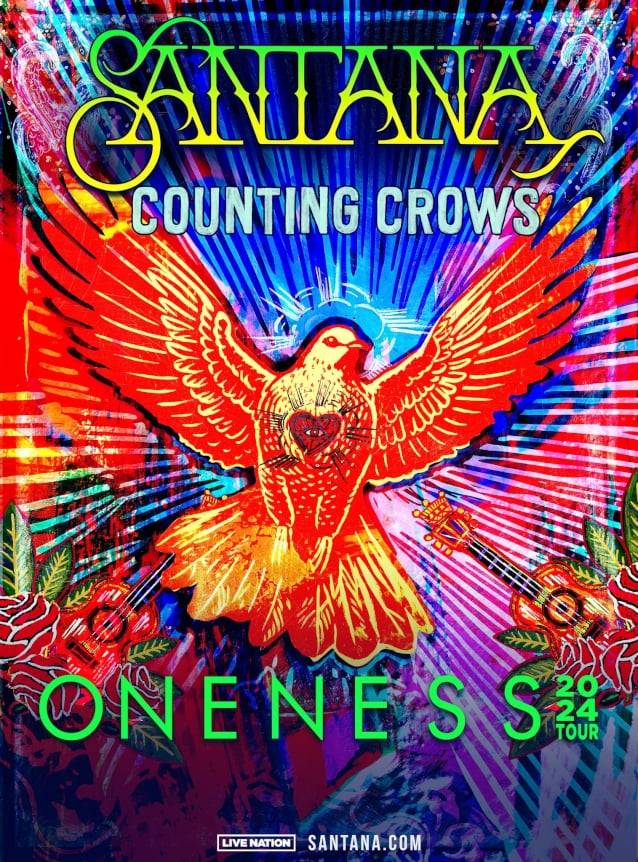 SANTANA And COUNTING CROWS Announce 'Oneness' 2024 North American Tour