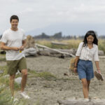 Robbie Amell and Andrea Bang in 'Float'