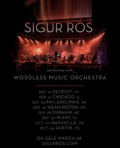 Sigur Rós Tour Dates