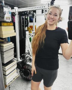 Mykelti Brown shared a gym selfie after reaching weight loss goal