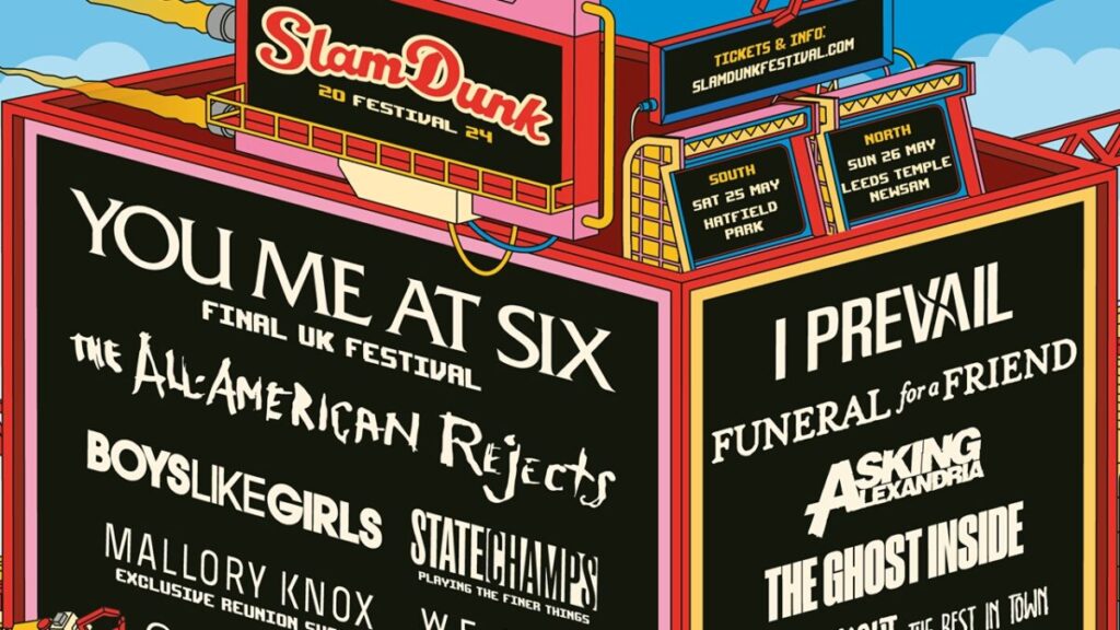 Slam Dunk Festival Adds The Dangerous Summer, Caskets & More To 2024 Lineup