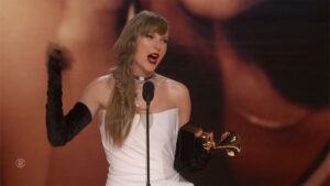 Taylor Swift Announces New Album After Winning 13th Grammy