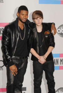 Usher and Justin Bieber go way back