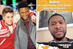 Usher breaks silence on Justin Bieber's Super Bowl 2024 halftime show absence