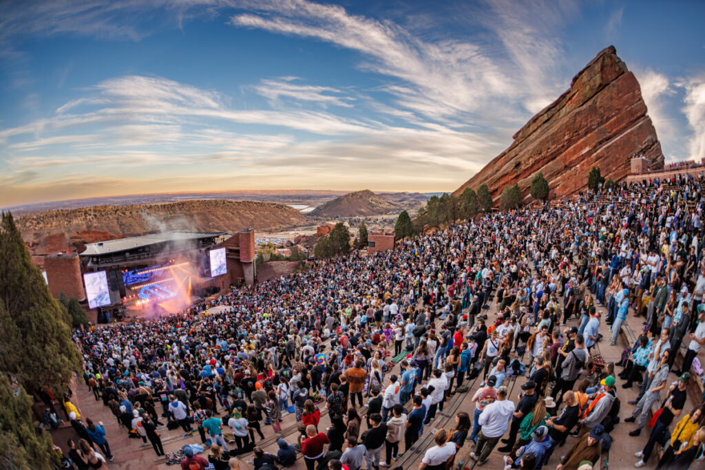 Volunteers Scrape 50 Pounds of Gum From Seats of Red Rocks Amphitheater
