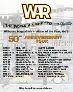 The World Is a Ghetto 50th Anniversary Tour