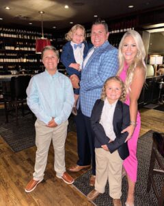 Cristie Taylor welcomed three sons with her husband, David Walker