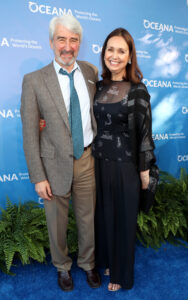 Sam Waterston and Lynn Louisa Woodruff attend the Oceana SeaChange Summer Party in Los Angeles, USA on July 15, 2017
