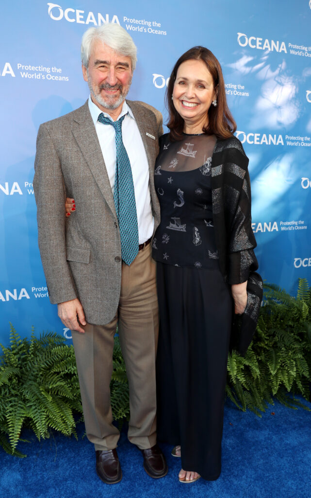 Sam Waterston and Lynn Louisa Woodruff attend the Oceana SeaChange Summer Party in Los Angeles, USA on July 15, 2017