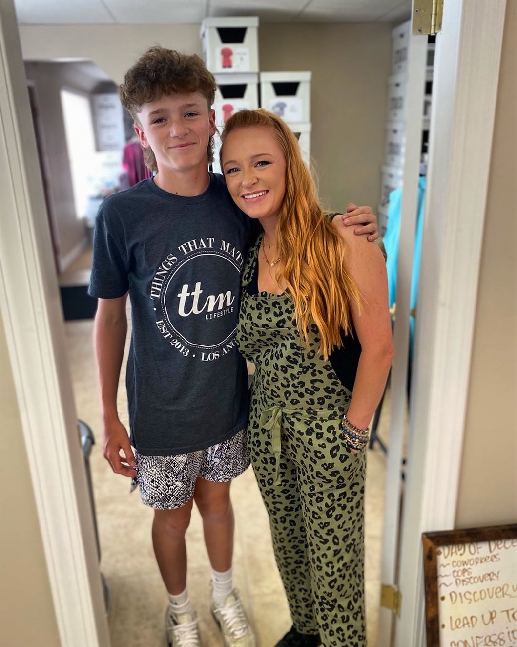 Maci Bookout shares her son Bentley with Ryan