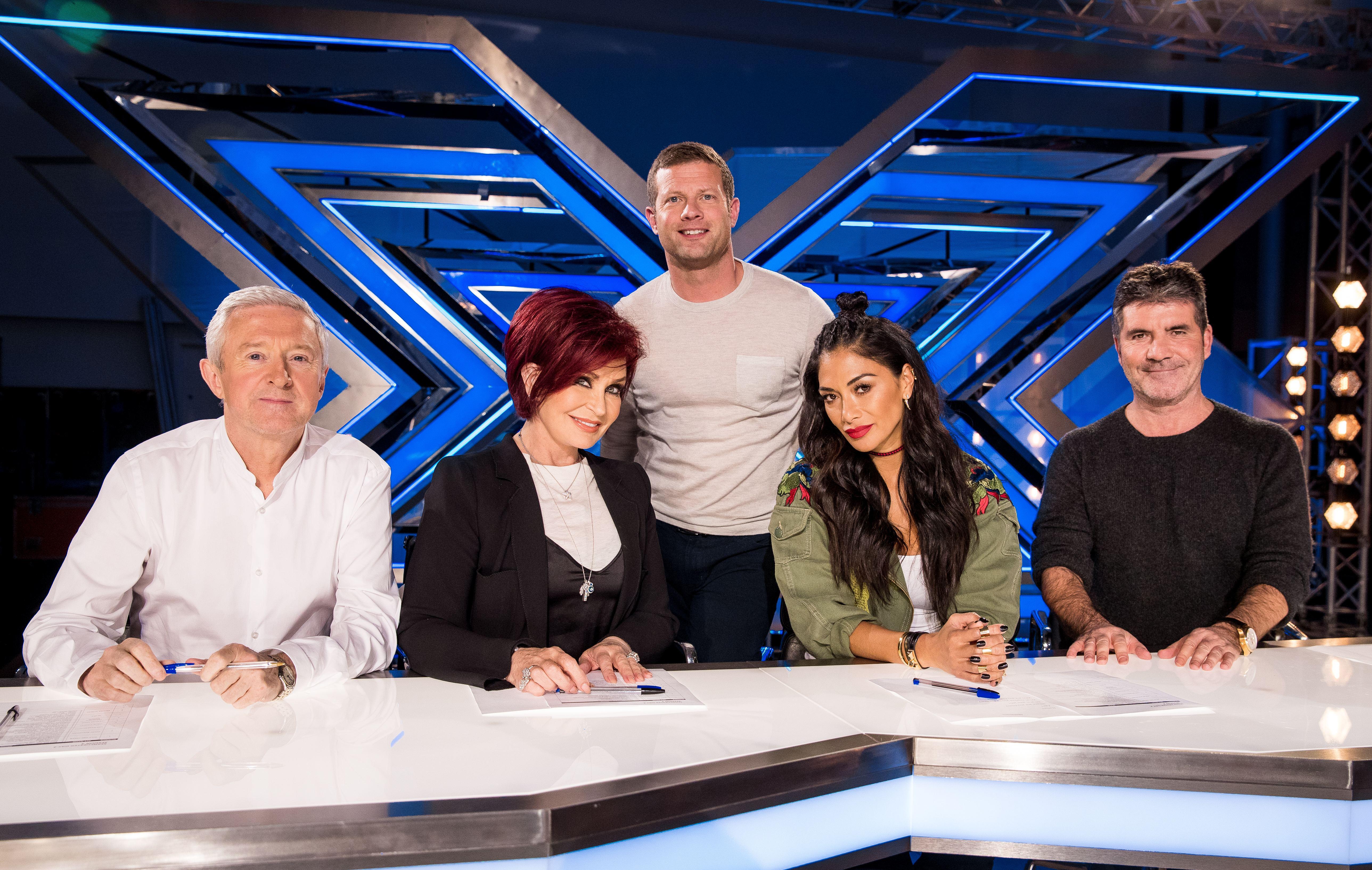  Sharon spent many years on The X Factor judging panel