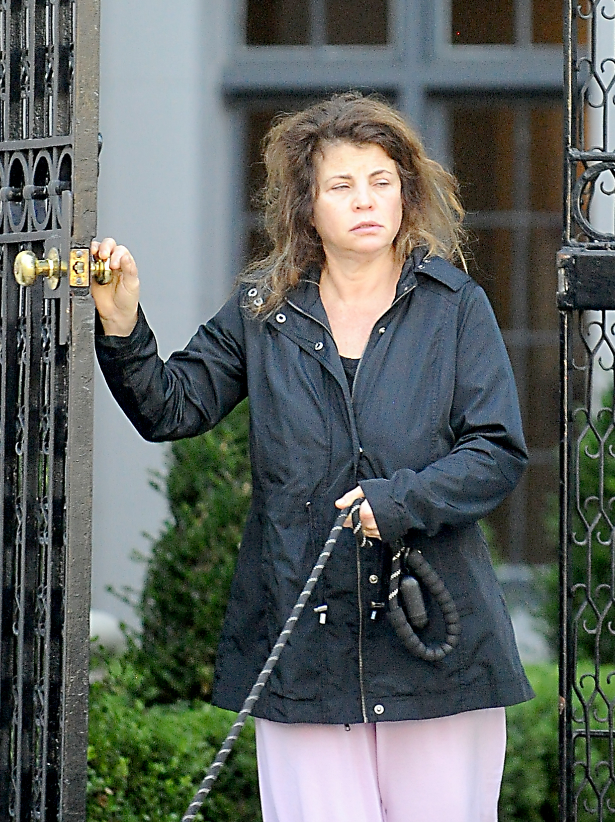Yasmine Bleeth has not acted since 2003 and now looks unrecognizable (seen here in October 2022)