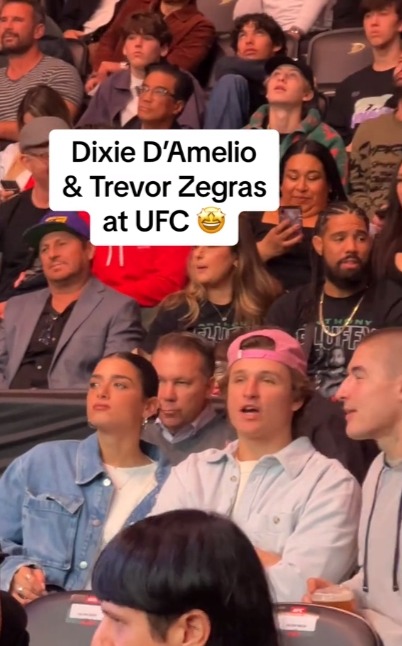 The two were recently spotted sitting together at UFC 298 in Anaheim