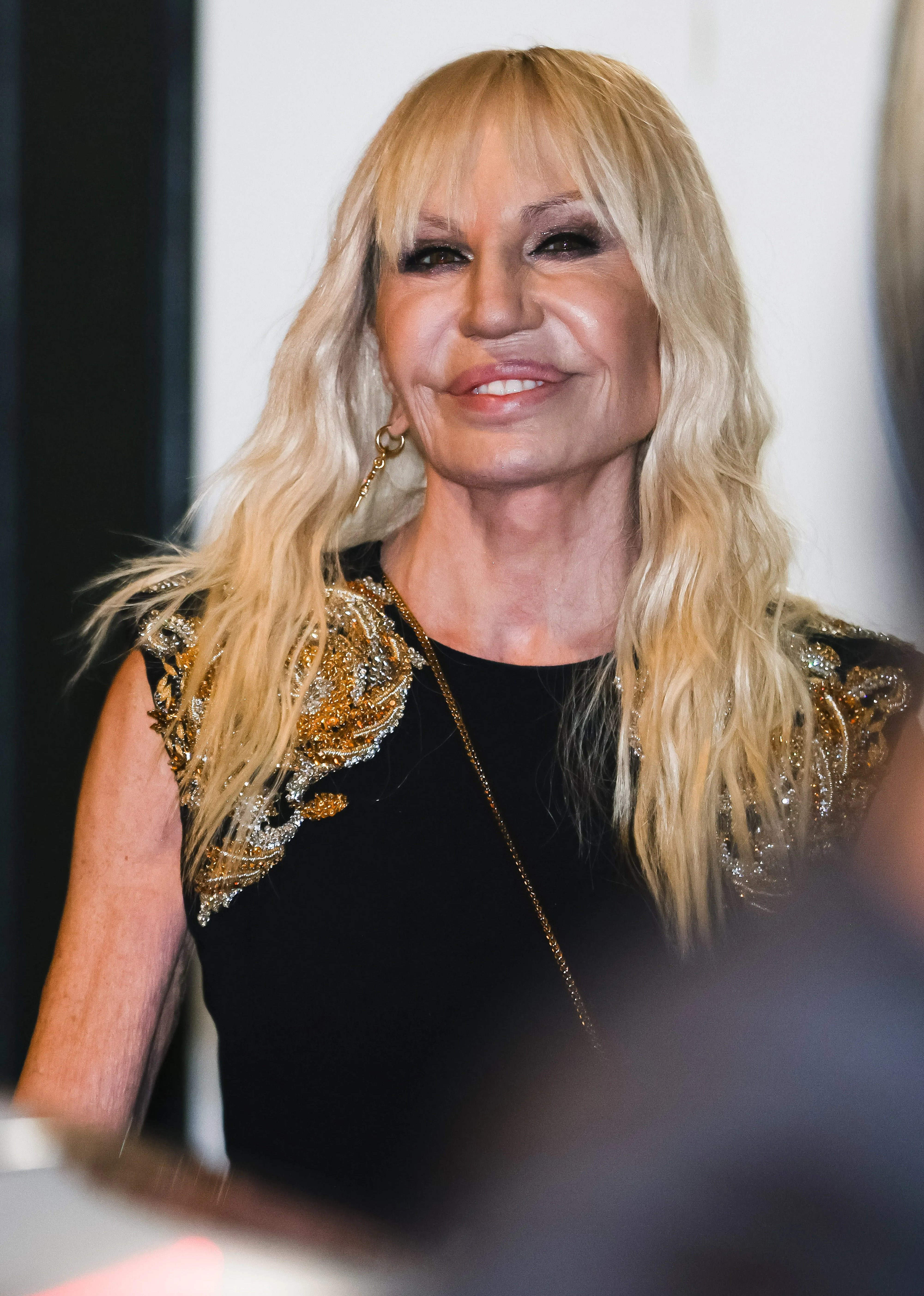 Shawna was also compared to the fashion tycoon Donatella Versace, who is 68