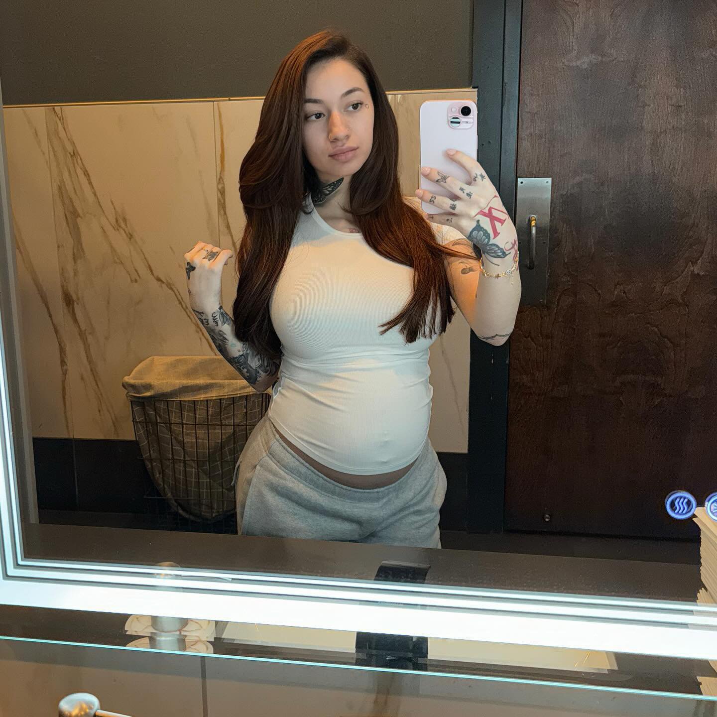 Bhad Bhabie, 20, revealed her pregnancy news in December