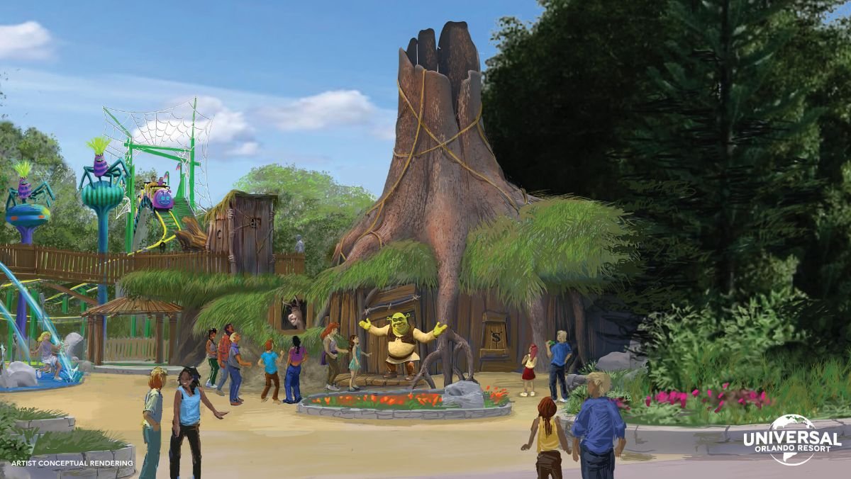 Shrek's Swamp Meet at DreamWorks Land at Universal Orlando Resort (1)