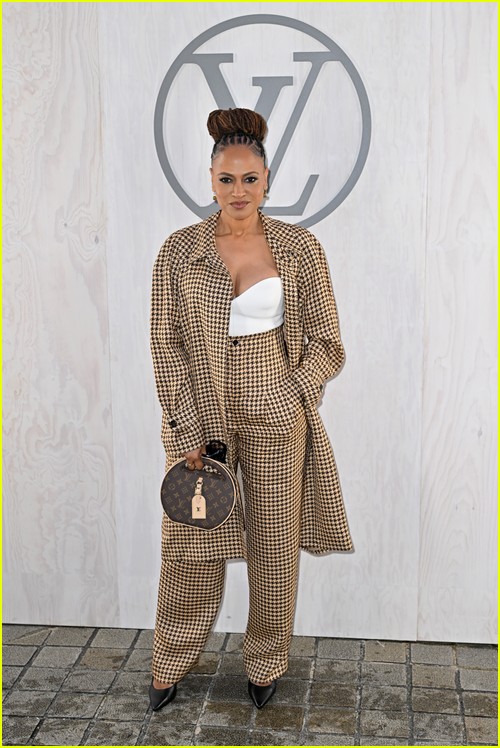 Ava DuVernay at the Louis Vuitton show