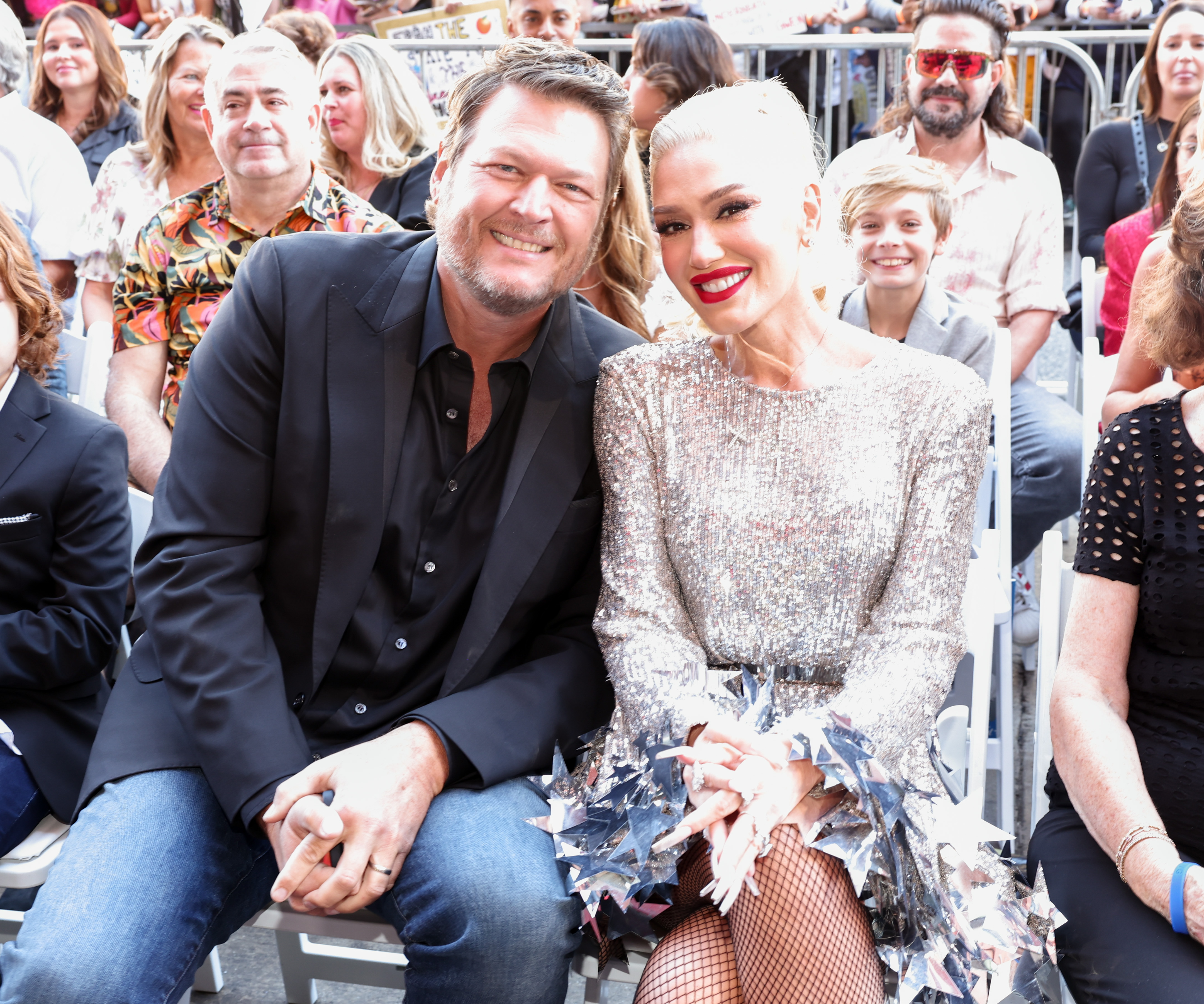 Gwen and husband Blake Shelton continue to counter marriage rumors