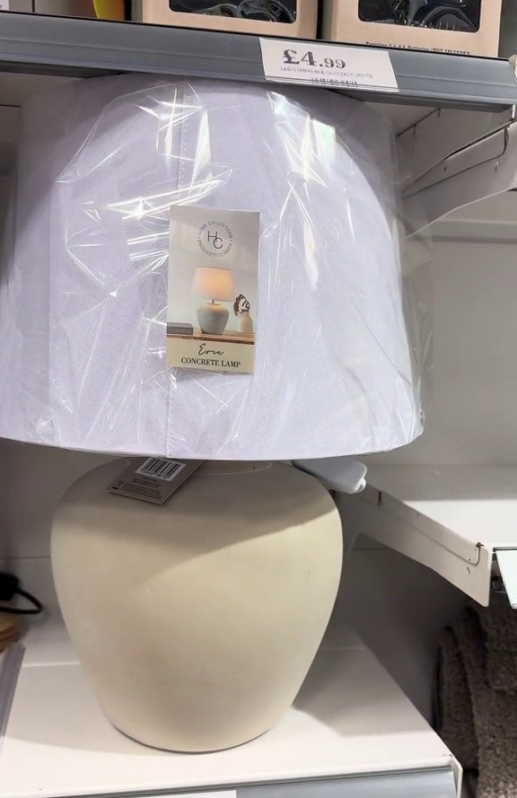 The serious stunning lamp has been going viral on social media