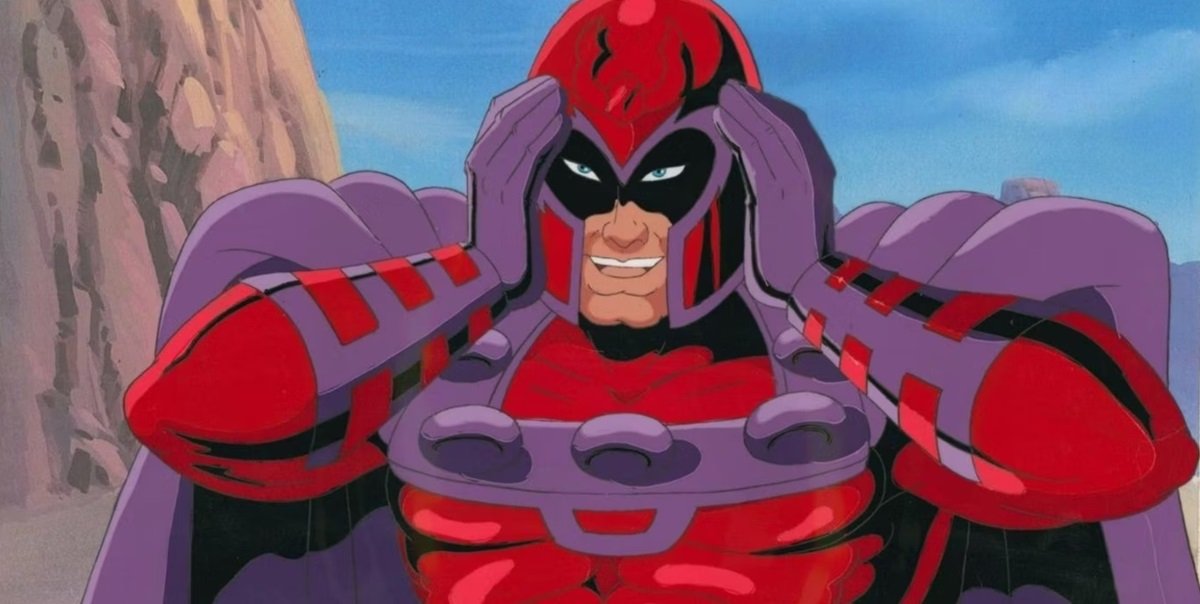 Magneto reveals himself in the early X-Men: The Animated Series episode, Enter: Magneto.