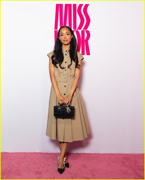 Erinn Westbrook at the Miss Dior event