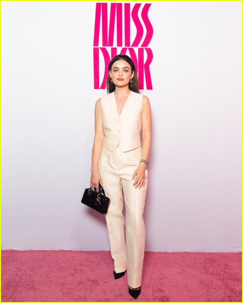 Lucy Hale at the Miss Dior event