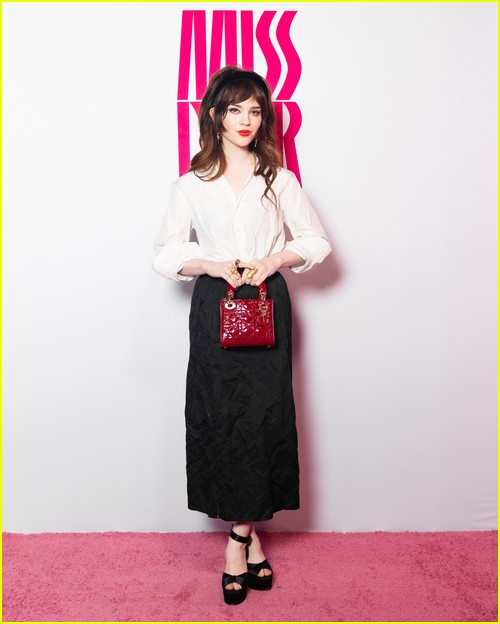 Sophie Thatcher at the Miss Dior event