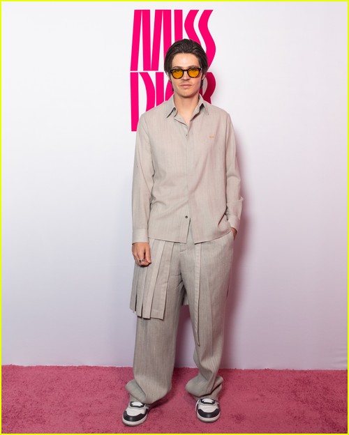 Will Peltz at the Miss Dior event