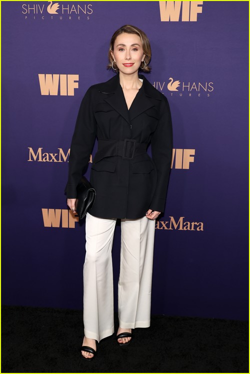Caitlin Reilly at the Women in Film Party