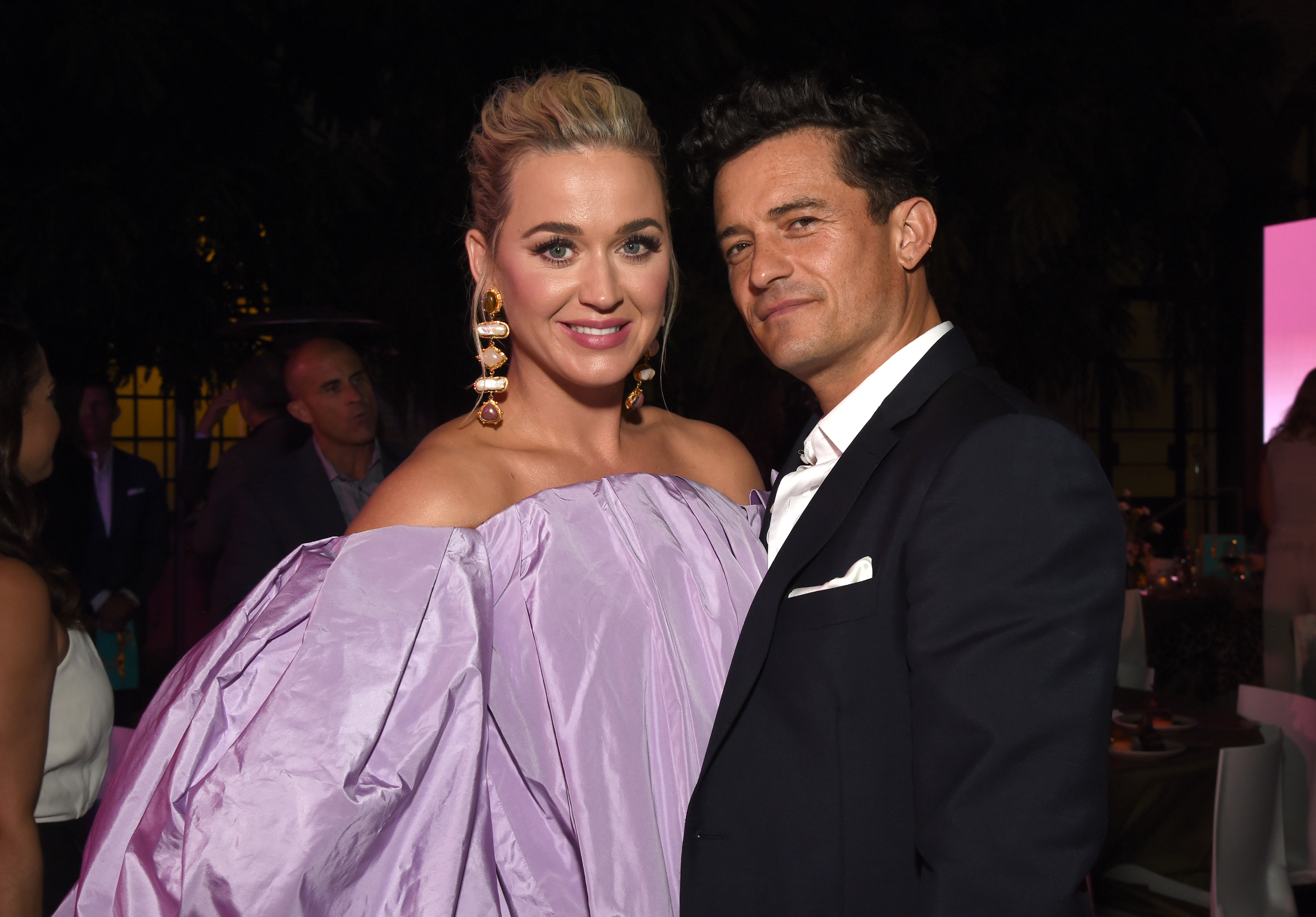Rumors have circulated that Katy is expecting her second child with her fiancé Orlando Bloom