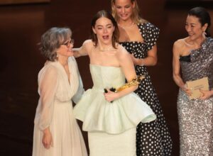 Oscars: Emma Stone wins best actress, ends Lily Gladstone's historic run