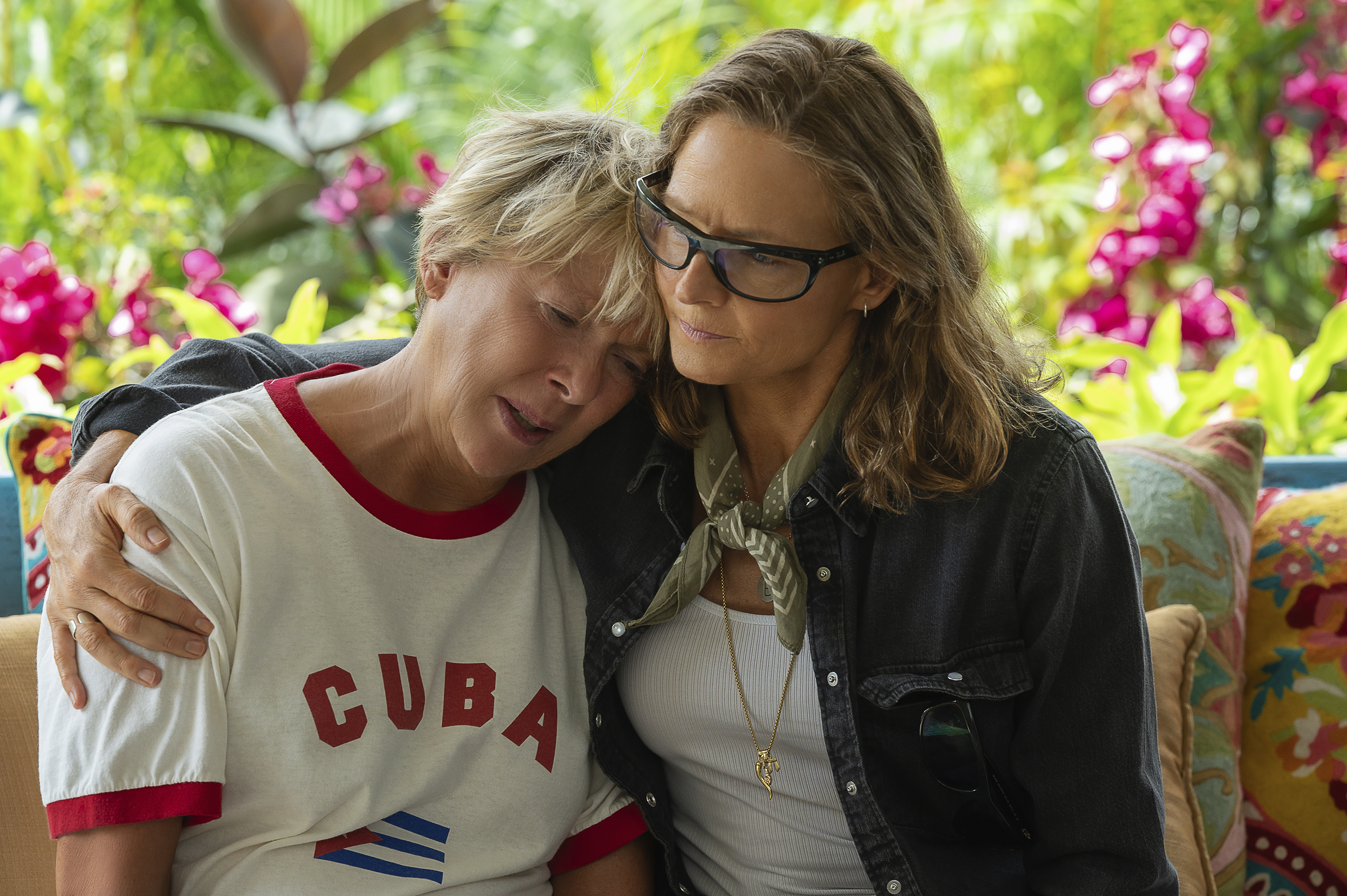 Jodie portrayed Bonnie Stoll, trainer of swimmer Diana Nyad, played by Annette Bening