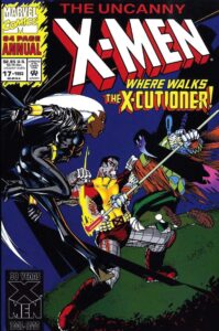 Cover art for 1993's Uncanny X-Men Annual #17, drawn by Jason Pearson.