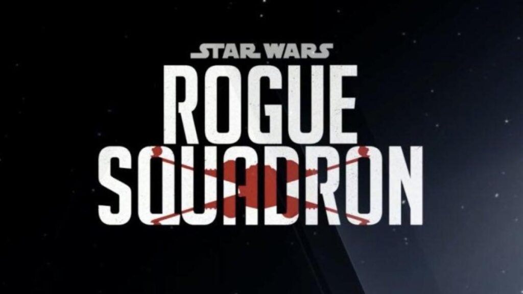 Logo for the next Star Wars film, Rogue Squadron.