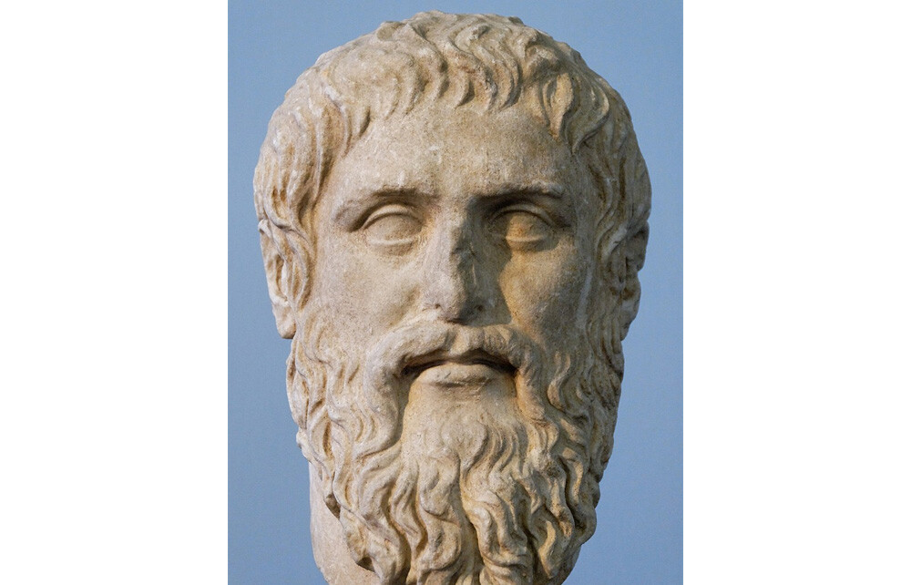 Plato, copy of the portrait made by Silanion ca. 370 BC for the Academia in Athens