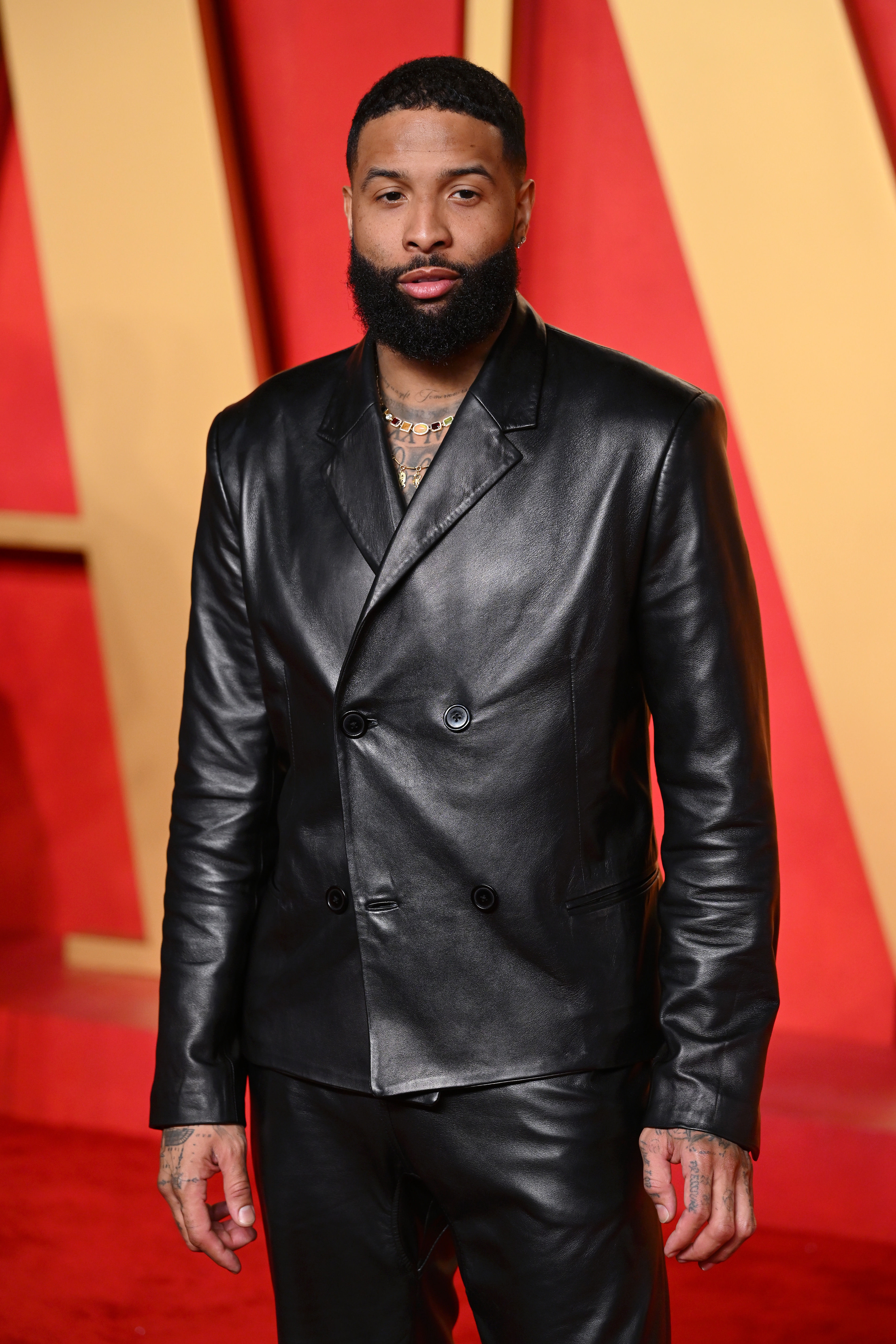 Odell attended the Vanity Fair party with Kim