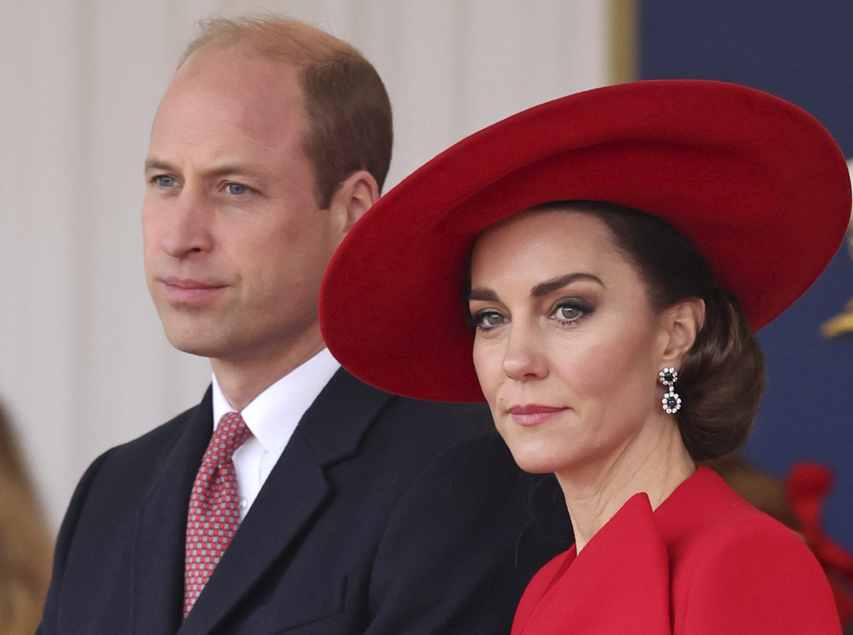 Prince William abruptly pulled out of a memorial service just days after Kate's surgery, where he was supposed to do a reading, which fueled even more rumors