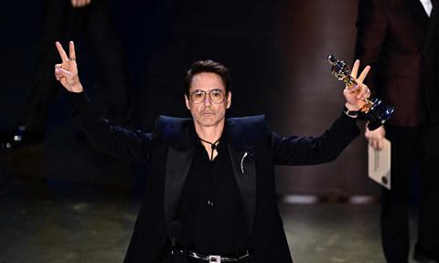 Robert Downey Jr won his first Oscar.