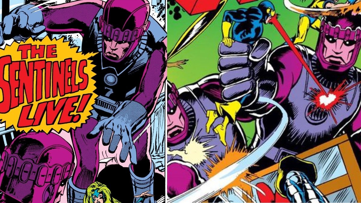 The Sentinels plague the X-Men in the late '60s and '70s comics.