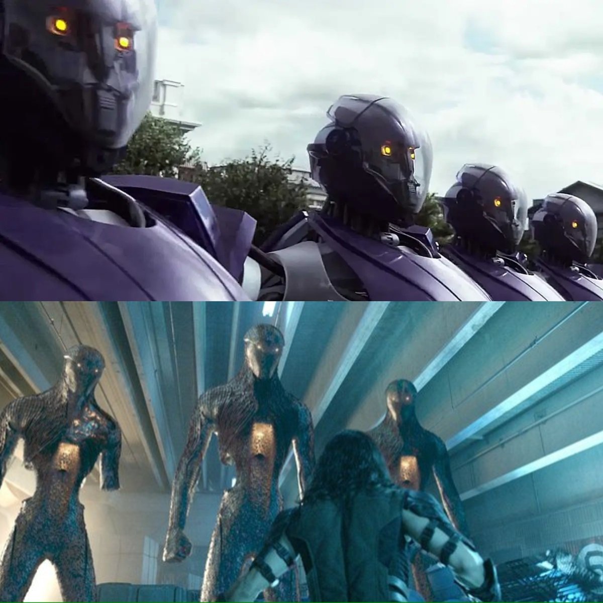 The Fox live-action films' version of the Sentinels from X-Men: Days of Future Past.